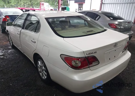 2004 Lexus Es 330 из США, поврежденный, VIN JTHBA30G245025185